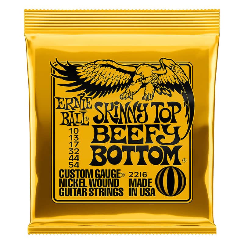 Ernie Ball P02216 Skinny Top Beefy Bottom Nickel Wound Electric Guitar Strings (10-54) image 1