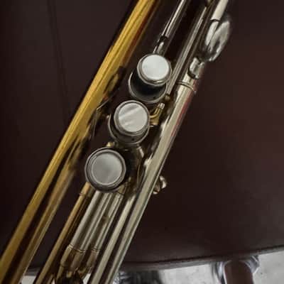 York Feathertouch (Master) Bb Trumpet (1947) SN 144032 (professional)(rare)(100% new clear lacquer) image 9