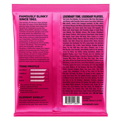 Super Slinky Nickel Wound Electric Bass String Set 45-100 Set Gauge 45 65 80 100 Hi-C Steel Hex-Core image 2