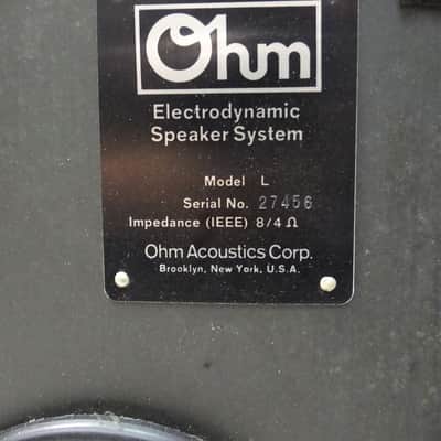 OHM Model L Bookshelf Speakers image 6