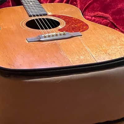 Vintage Gretsch solid spruce top acoustic / electric guitar  Sun valley  60’s  - Natural nitrocellulose image 15