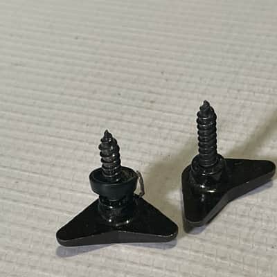 1980's Japan Ibanez Pro Line Series Boomerang Black Strap Buttons image 3