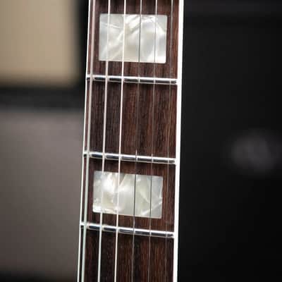 Novo Custom Miris P2 Semi-Hollow Electric Guitar - Faded Sparkling Burgundy with Gig Bag image 12