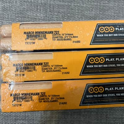 6 Pack - Pro-Mark TX721W Marco Minnemann Drum Sticks image 2