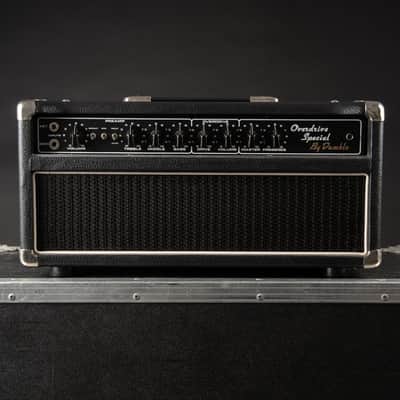 Dumble Overdrive Special Amplifier Head, Dumble Footswitch, EVM12L Cab, 4x12 Cab, and 1980s Dumbleator with Flight Case image 2