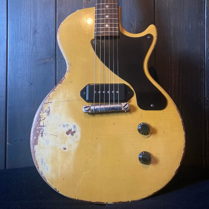 Gibson Les Paul Junior Single Cut Reissue 2022 - Aged relic TV