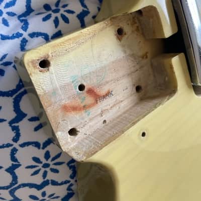 Fender Telecaster with Maple Fretboard 1970 - 1975 - Blonde image 12