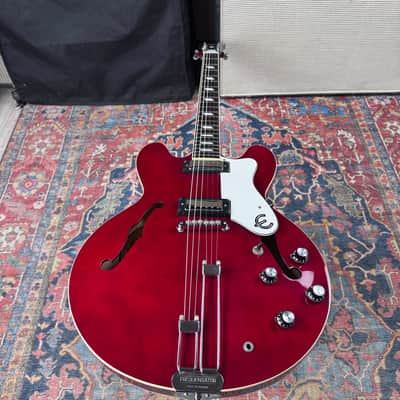 Epiphone Riviera Reissue Cherry Mini Humbuckers Peerless - 2001 image 10