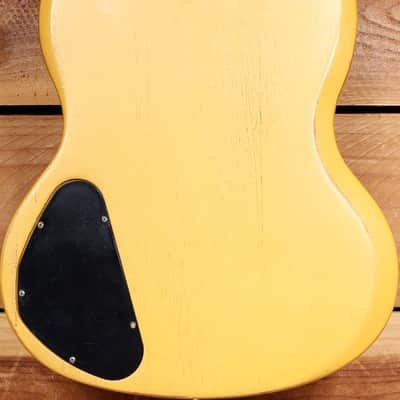 GIBSON 2004 SG SPECIAL Rare Worn TV Yellow PAF PU Ebony Board Faded Relic 54601 image 6