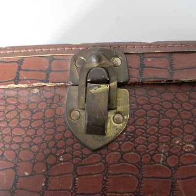 1950's Gibson J-45 'Alligator' Case Brown image 6