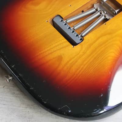 1985 Squier (by Fender Japan) CST-30 JV Series '72 Reissue Stratocaster (Sunburst) image 10