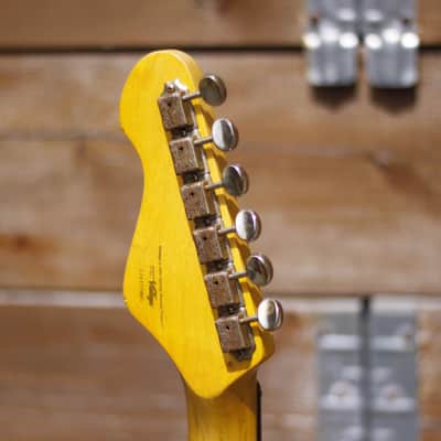 Vintage V6MRSSB Icon Series Distressed SSS - Distressed Sunburst image 11