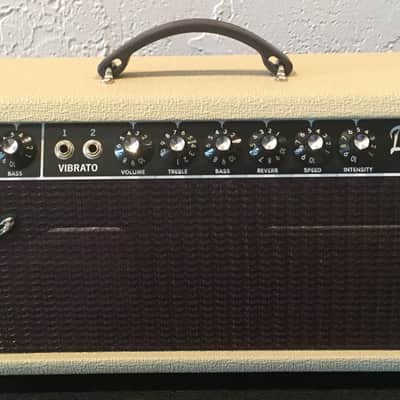 Fender Limited Edition ‘65 Deluxe Reverb Head 2015 Blonde Mint Rare image 4