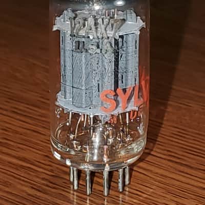12AX7 Sylvania  MaxiPreamp2/TV7 Tested ( 1 )Tube Lot image 1