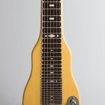 Fender  Champion Lap Steel Electric Guitar (1950), ser. #1265, black gig bag case. image 8
