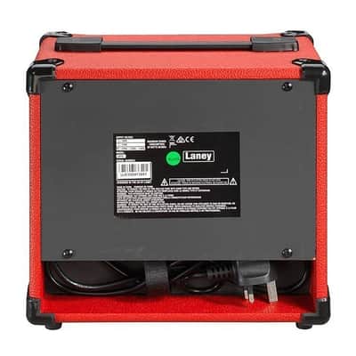 Laney 15 Watt Electric Guitar Combo Amplifier w/ 2 x 5" Woofers - Red - LX15-RED image 3