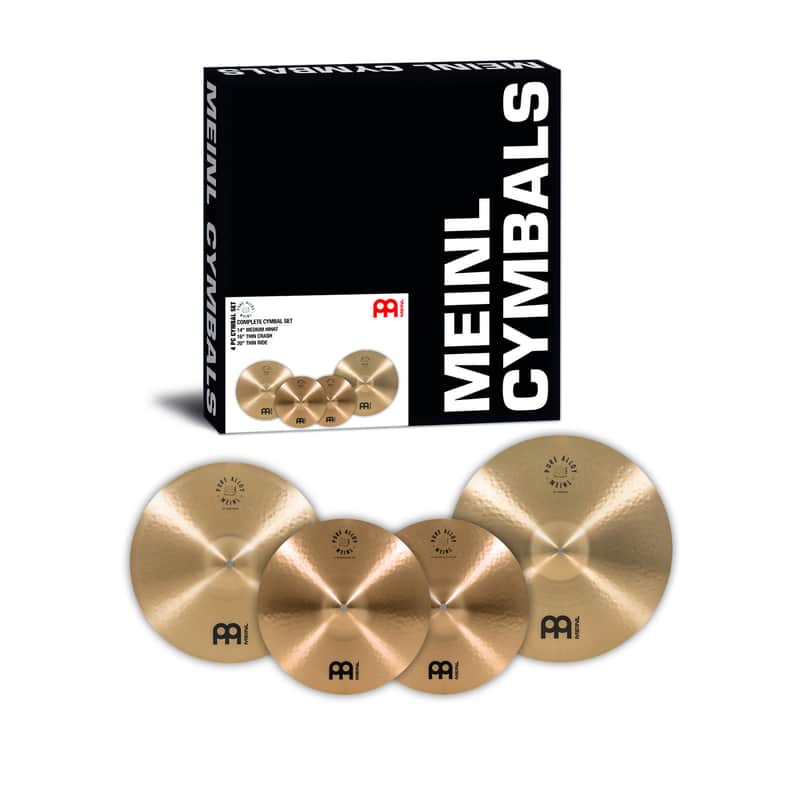 Meinl Cymbals PA-CS2 Pure Alloy Complete Cymbal Set image 1