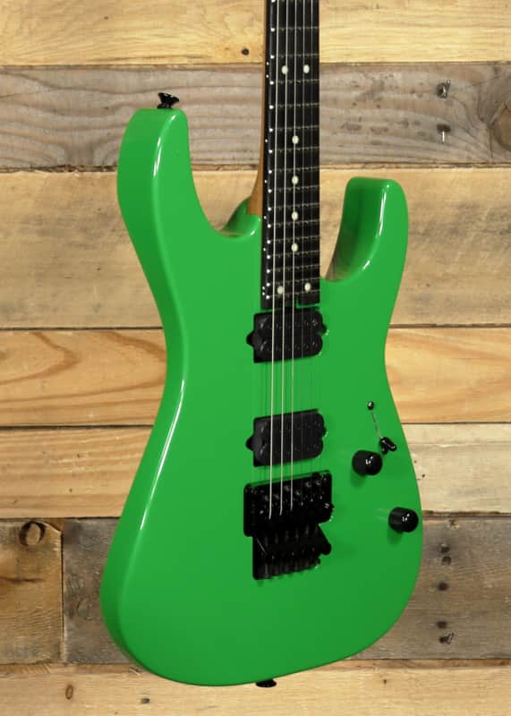 Charvel Custom Shop USA Special Edition Dk24 Slime Green w/ Case image 1