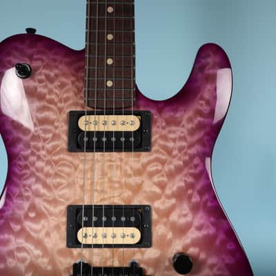 Warmoth Custom Tele Electric Guitar with PRS USA Pickups Burst image 6