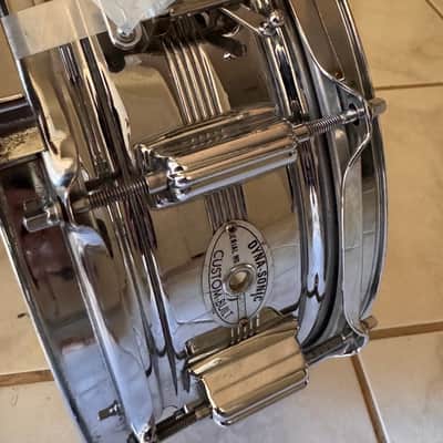 Rogers 7-line Snare Dynasonic 1960s - chrome image 2