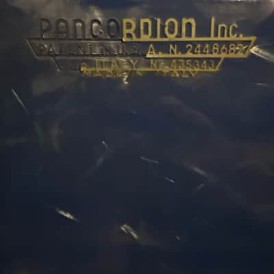 Crucianelli Pancordion Crucianelli blue piano accordion 41 keyboard keys 120 bass keys  1950’s-1970’s image 9