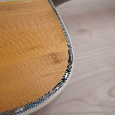 Jagard JD-80 Acoustic Guitar MIJ 1970's Natural Vintage Made in Japan w/ Hard Case image 12