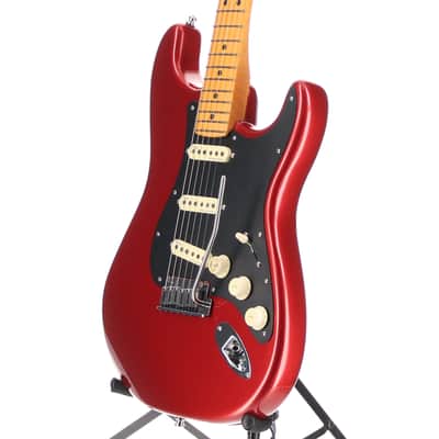 Fender Certified Pre-Owned American Ultra II Stratocaster, Maple Fingerboard, Sinister Red (L1) (37322) image 4