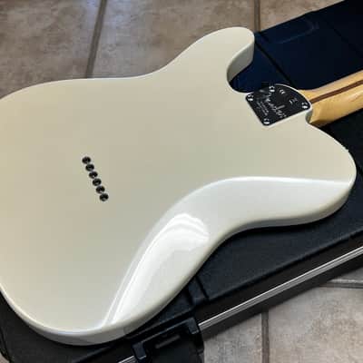 2011 Fender American Deluxe Telecaster Olympic Pearl image 12