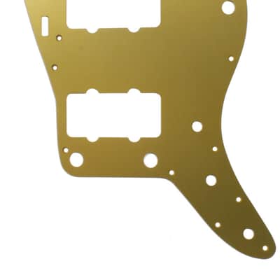 All Parts Gold Anodized Aluminum Jazzmaster Pickguard  Gold image 1