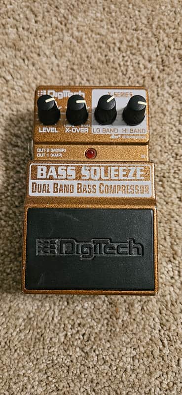 DigiTech X-Series Bass Squeeze Compressor/Sustain