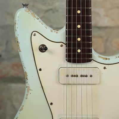 FRANCHIN Neptune J P90 Heavy Relic - Faded Sonic Blue image 7