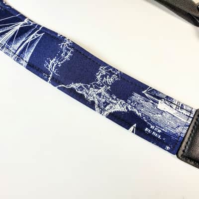 Anchor Ukulele Strap - Nautical Ukulele Strap- Colorful-Handmade - Double Padded-Cool Ukulele Strap image 3