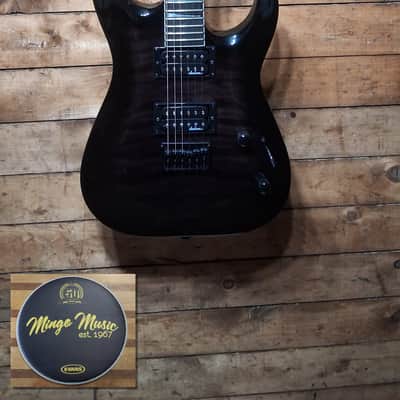 Jackson JS32Q Dinky archtop hardtail transparent black "...fantastic old fashion customer service!" image 2