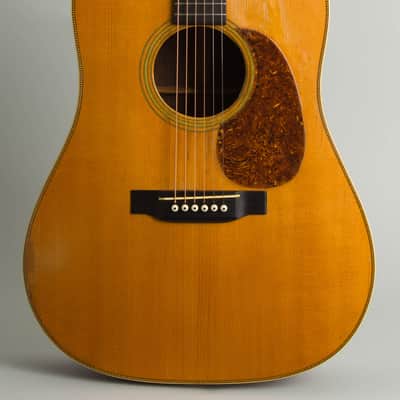 C. F. Martin D-28 Flat Top Acoustic Guitar (1940), ser. #74100, period black hard shell case. image 3