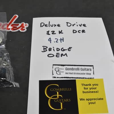 Fender Deluxe Drive High-Output Stratocaster Bridge Pickup in Black or White image 7