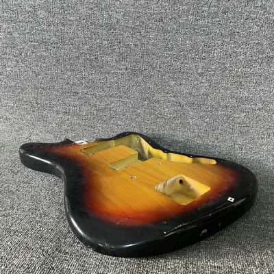 Tobacco Burst Jazzmaster Style Guitar Body DIY Project image 4