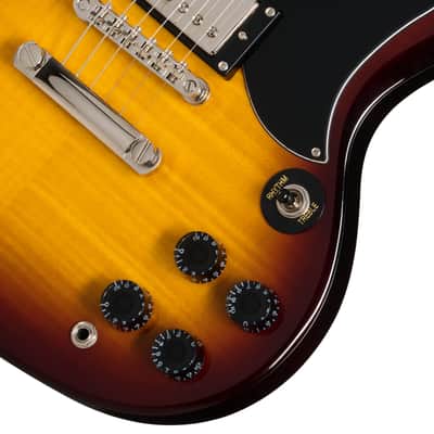 Epiphone SG Tribute Plus Vintage Sunburst - Double Cut Models image 6