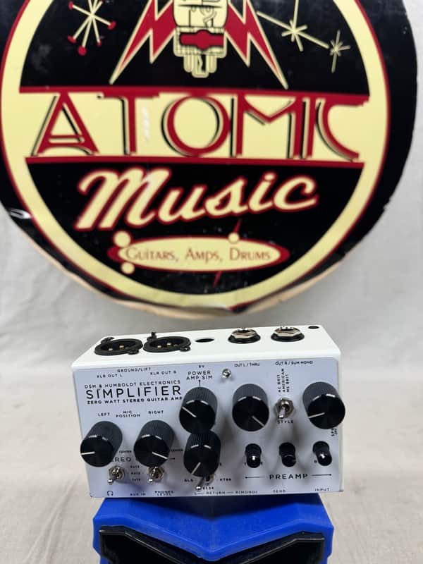 DSM & Humboldt Electronics Simplifier MkI mk I v1 Zero Watt Reverb Stereo Amplifier Pedal image 1