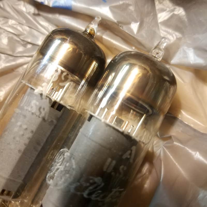 G.E ONE (1) 7189A AT1000 Weak Gassy or Leaky Vacuum Tube beefy EL84 different pinout beam power pentode 1962-1968 image 1