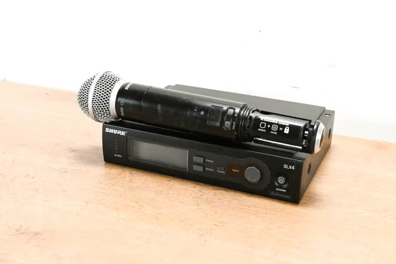 Shure SLX24/SM58 Handheld Wireless System - G5 Band (NO POWER SUPPLY) CG013EP image 1
