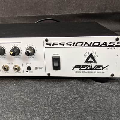 Peavey SESSIONBASS ベース　ヘッドアンプ Peavey Session Bass 200W Amplifier 2U Rack Amp Head Made In | Reverb