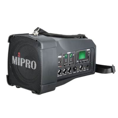 MIPRO MA-100 SB Batterie-PA-System 50Watt/5Zoll Mobiles Beschallungssystem 620-644 MHz image 1