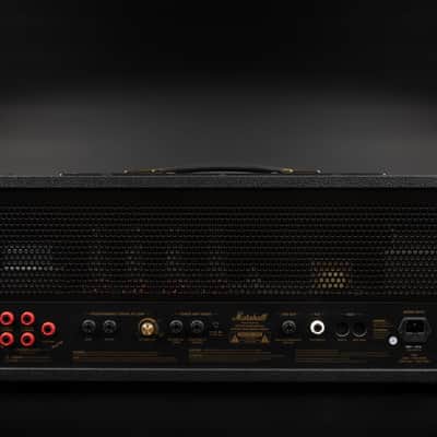 2012 Marshall JVM410HJS Joe Satriani Signature Edition - Black | Made in UK 4-Channel 100-Watt Guitar Tube Amp Head Top Collector's Condition | Custom Flight Case image 8
