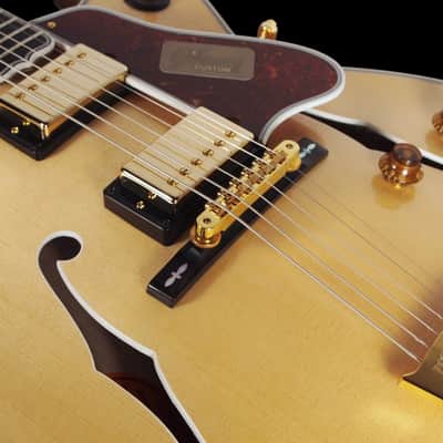 2014 Gibson Byrdland Florentine Custom Shop Crimson Edition Archtop ~ Blonde image 4
