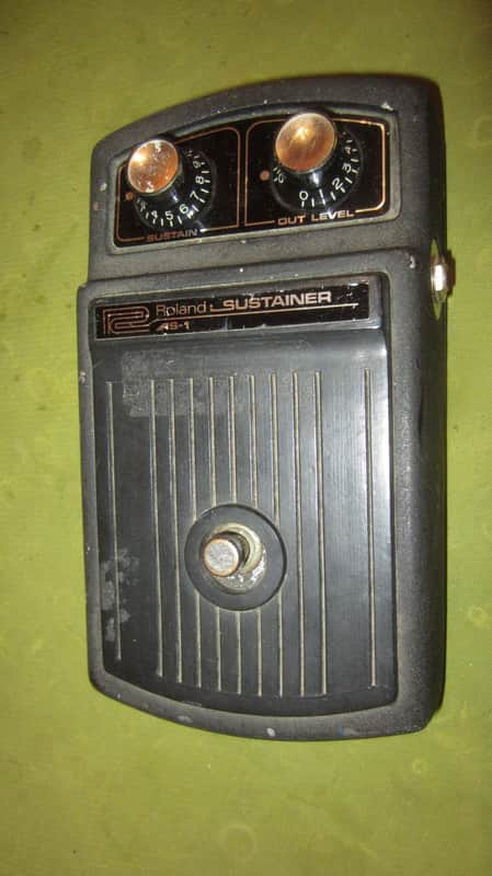 1976 Roland AS-1 Sustainer Black image 1