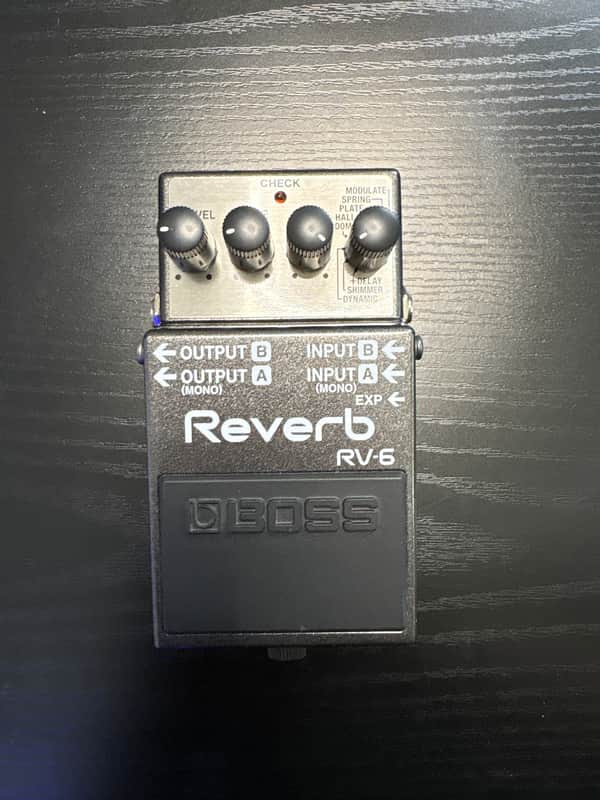 Boss RV-6 Reverb 2015 - Present - Silver image 1