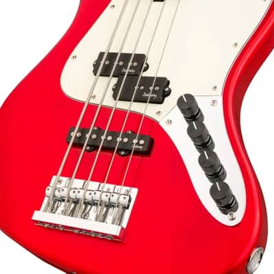 Sadowsky MetroExpress 21-Fret Hybrid P/J Bass, Morado Fingerboard, 5-String - Solid Candy Apple Red Metallic High Polish image 5