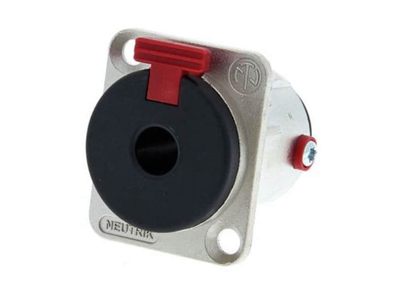 Neutrik NJ3 FP-6-C Trs Stereo jack D-Type With lock 4pcs image 1