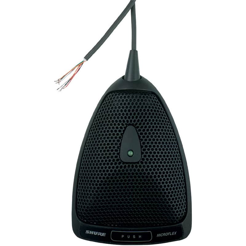 Shure MX392/C Microflex Cardioid Boundary Mic w/ Unterminated Cable image 1
