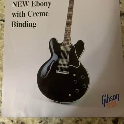 Gibson ES-335 Brochure 1998 Ebony image 1